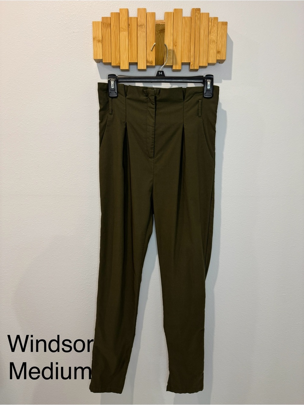 Windsor Dark Olive Green Pants